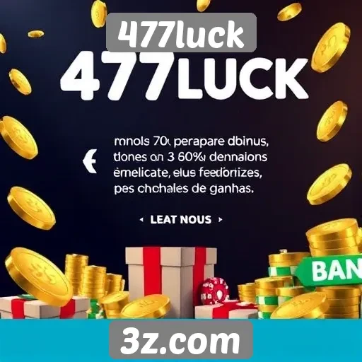 Análise das ofertas de bônus no 477luck